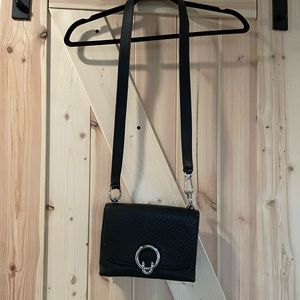 Rebecca Minkoff black pebble crossbody